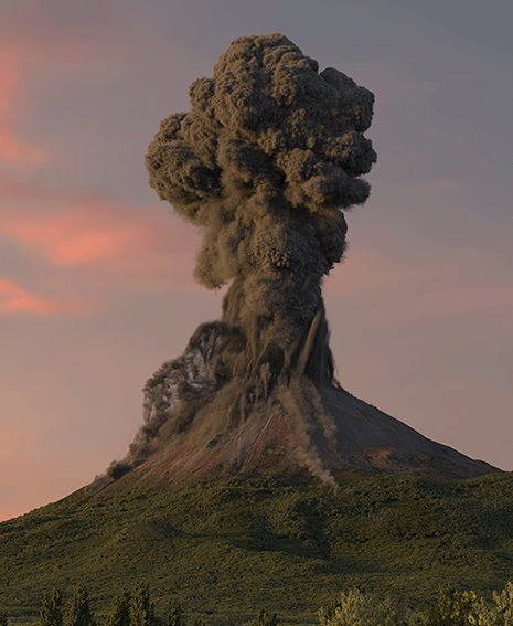 Reconstitution 3D Vésuve 